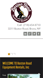 Mobile Screenshot of bostonroadtoolrental.com
